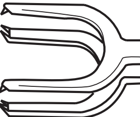 Bores Fixation Forceps
